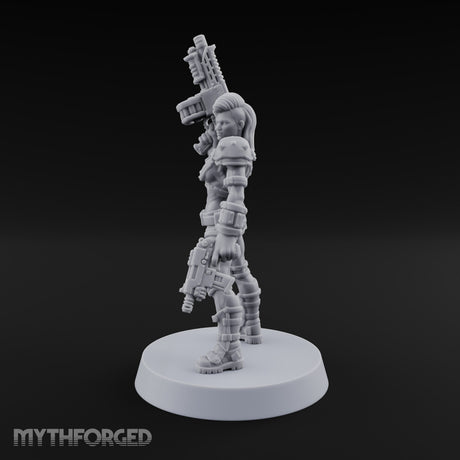 Rookies With Loaded Attitude Human Raider C — Battle Shotgun & Rocket Pistol