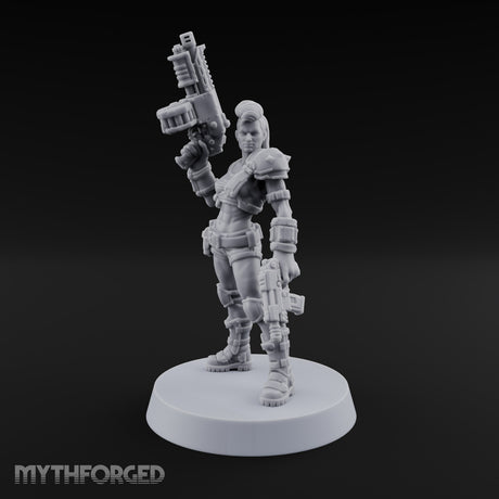 Rookies With Loaded Attitude Human Raider C — Battle Shotgun & Rocket Pistol