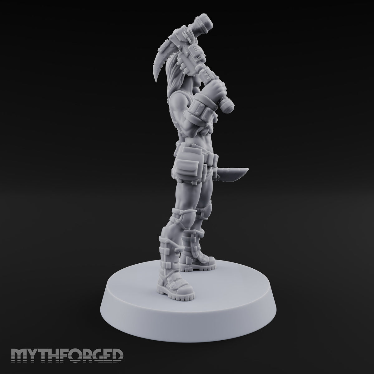 Rookies With Loaded Attitude Human Raider C — Hooked Pick & Cleaver