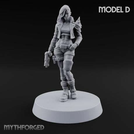 Rookies With Loaded Attitude Human Raiders — D · Auto Pistol & Combat Knife + Plasma Pistol & Combat Knife + Stubber Pistol & Combat Knife