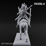 Antlered Tribe Forest Centaur A Miniature for Dungeons and Dragons, Pathfinder or other TTRPGs