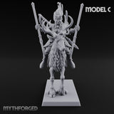 Antlered Tribe Forest Centaur C Miniature for Dungeons and Dragons, Pathfinder or other TTRPGs