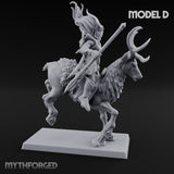 Antlered Tribe Forest Centaur D Miniature for Dungeons and Dragons, Pathfinder or other TTRPGs