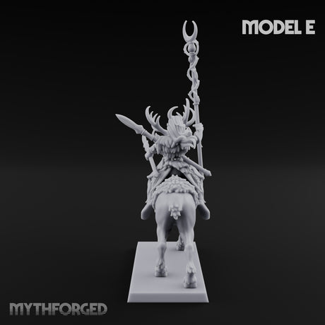 Antlered Tribe Forest Centaur E Miniature for Dungeons and Dragons, Pathfinder or other TTRPGs