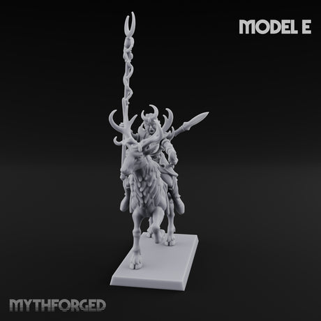 Antlered Tribe Forest Centaur E Miniature for Dungeons and Dragons, Pathfinder or other TTRPGs