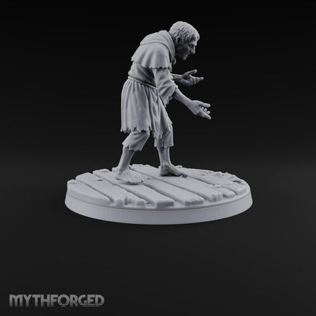 Heeding the Water Human Cultists Miniature for Dungeons and Dragons, Pathfinder or other TTRPGs