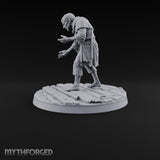 Heeding the Water Human Cultist C Miniature for Dungeons and Dragons, Pathfinder or other TTRPGs