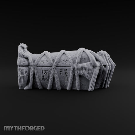 Wrapped for Eternity Mummy Tomb Prop C