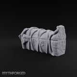 Wrapped for Eternity Mummy Tomb Prop C Miniature for Dungeons and Dragons, Pathfinder or other TTRPGs