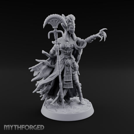 Commanding the Sands Human Sorceress