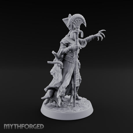 Commanding the Sands Human Sorceress