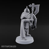 Shields Locked, Horns Lowered Human Huscarl Warrior C