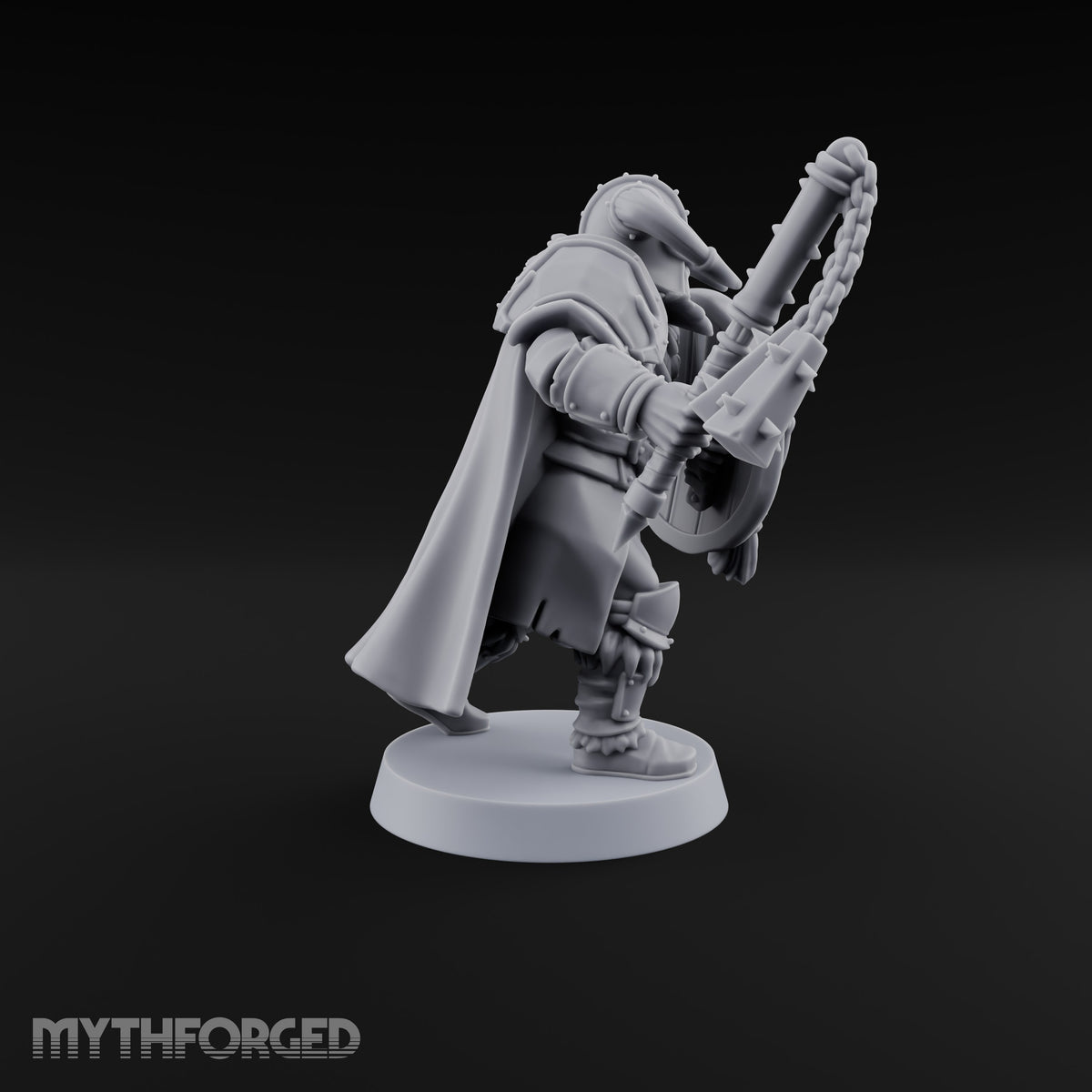 Shields Locked, Horns Lowered Human Huscarl Warrior E