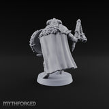 Shields Locked, Horns Lowered Human Huscarl Warrior E
