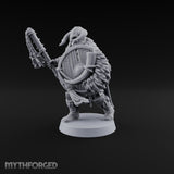 Shields Locked, Horns Lowered Human Huscarl Warrior E