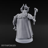 Shields Locked, Horns Lowered Human Huscarl Warrior G