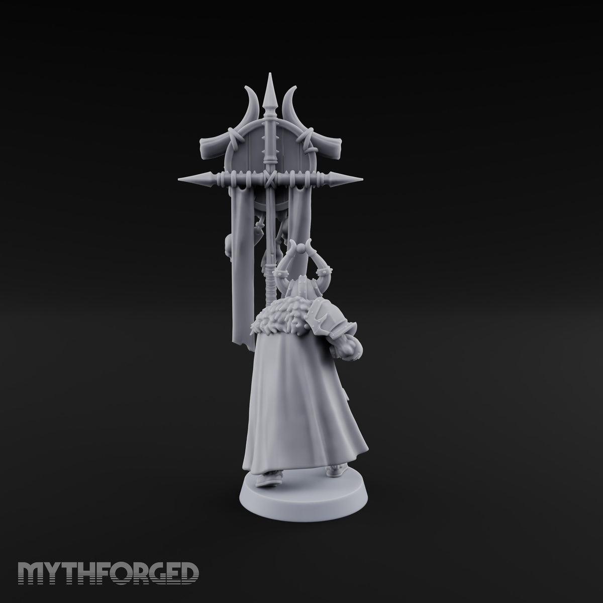 Shields Locked, Horns Lowered Human Huscarl Warrior I