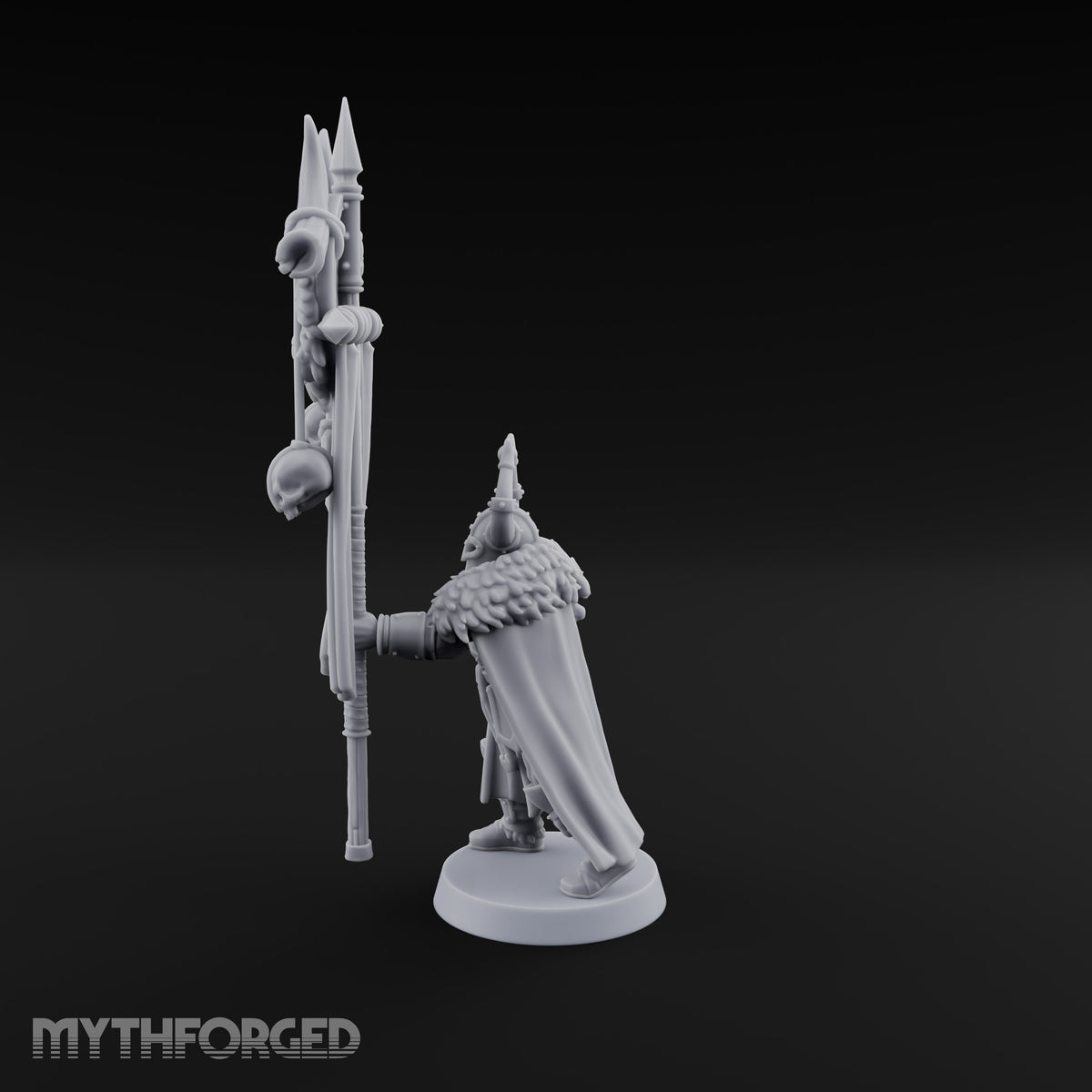 Shields Locked, Horns Lowered Human Huscarl Warrior I