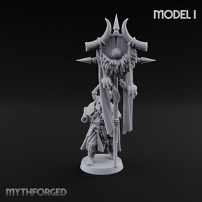 Shields Locked, Horns Lowered Human Huscarl Warrior I