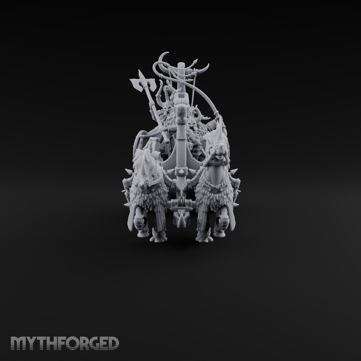 Spiked Hubs, Short Patience Human Huscarl Chariot