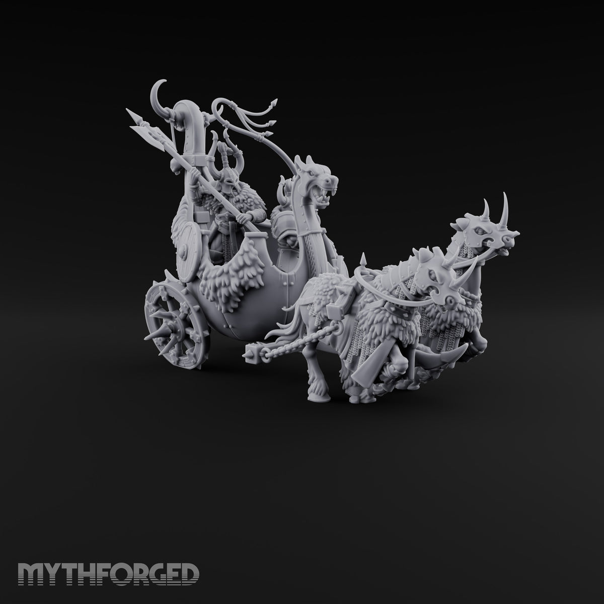Spiked Hubs, Short Patience Human Huscarl Chariot