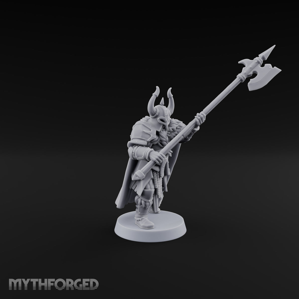 Shoulder to Shoulder, Halberds High Human Huscarl Halberdiers — A