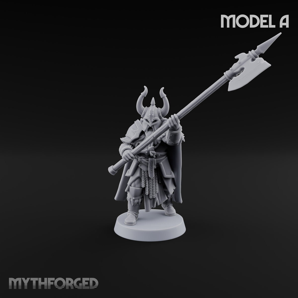 Shoulder to Shoulder, Halberds High Human Huscarl Halberdier A
