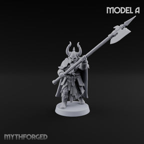 Shoulder to Shoulder, Halberds High Human Huscarl Halberdier A