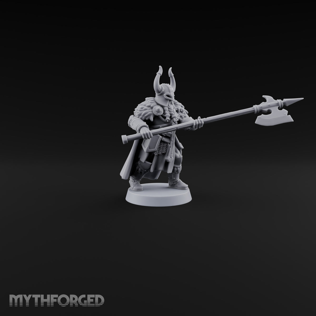 Shoulder to Shoulder, Halberds High Human Huscarl Halberdiers — B