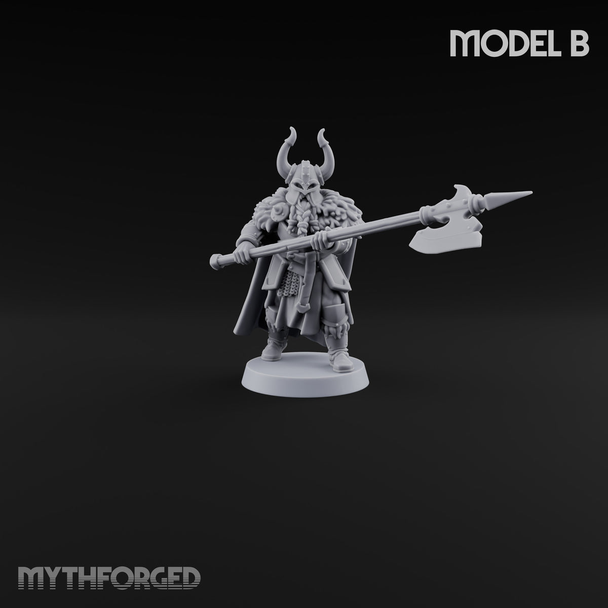 Shoulder to Shoulder, Halberds High Human Huscarl Halberdier B