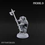 Shoulder to Shoulder, Halberds High Human Huscarl Halberdier D