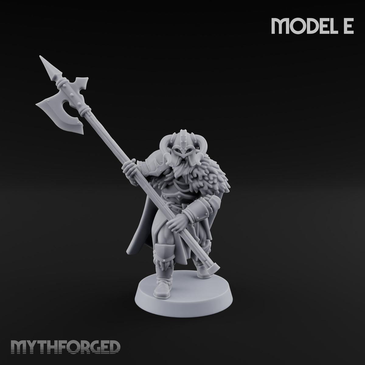Shoulder to Shoulder, Halberds High Human Huscarl Halberdier E