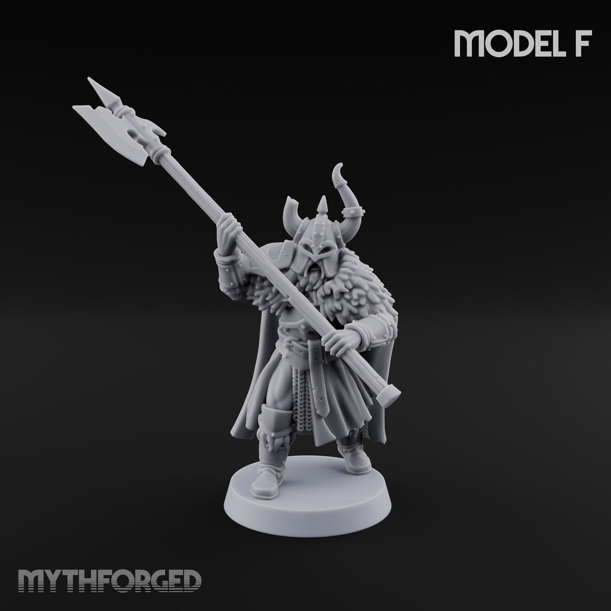 Shoulder to Shoulder, Halberds High Human Huscarl Halberdier F