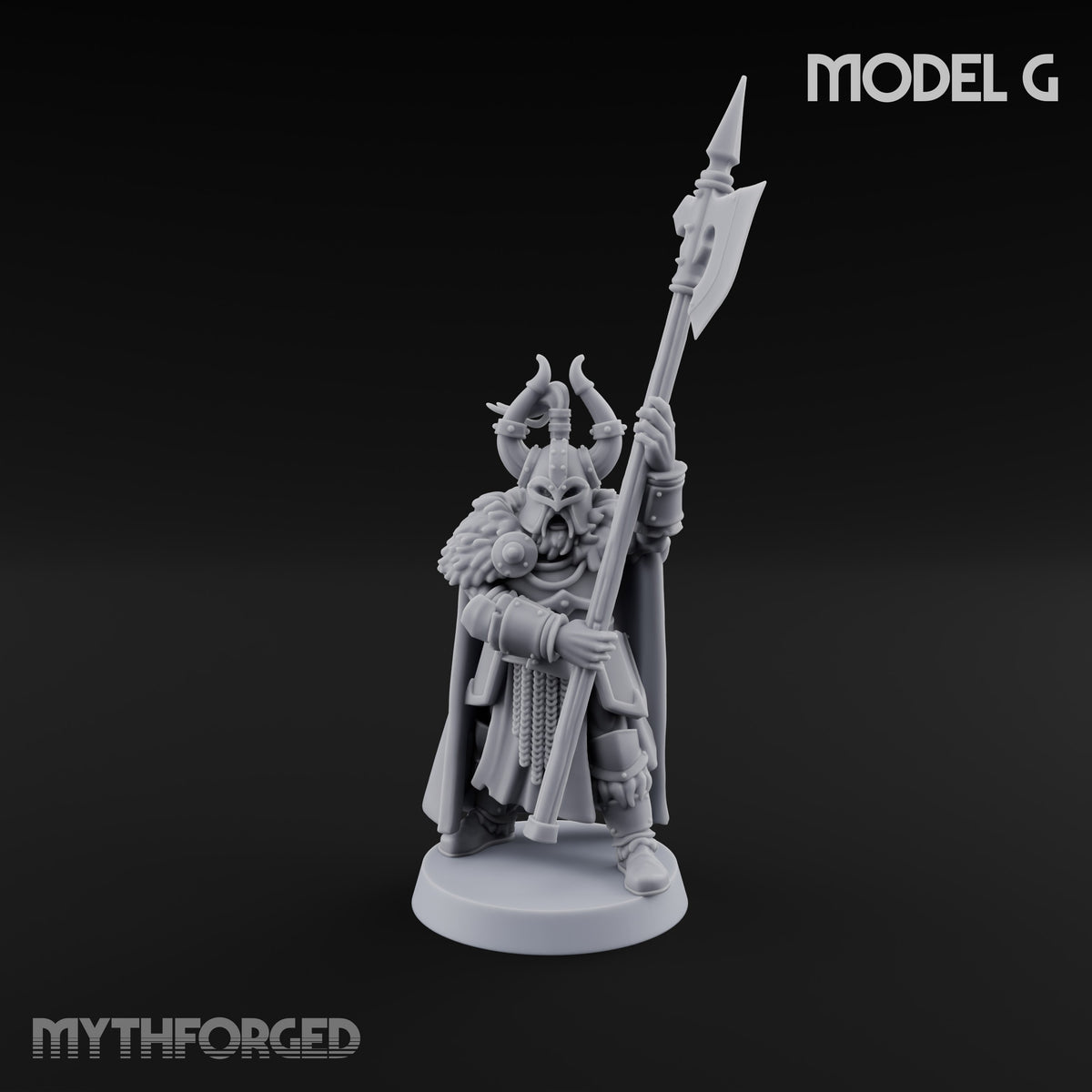 Shoulder to Shoulder, Halberds High Human Huscarl Halberdier G