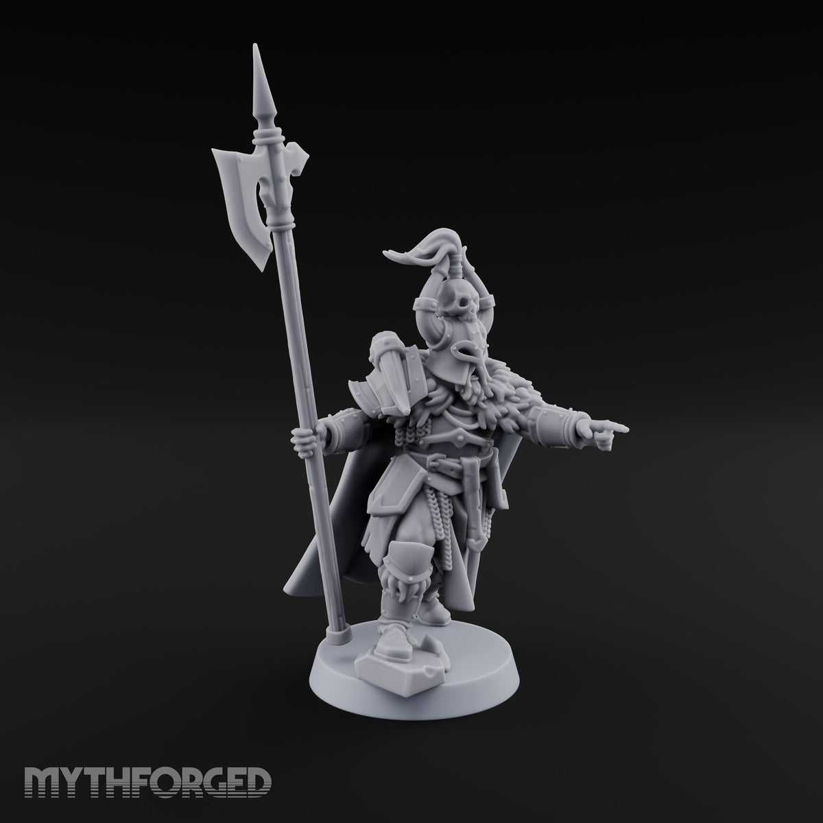 Shoulder to Shoulder, Halberds High Human Huscarl Halberdier H
