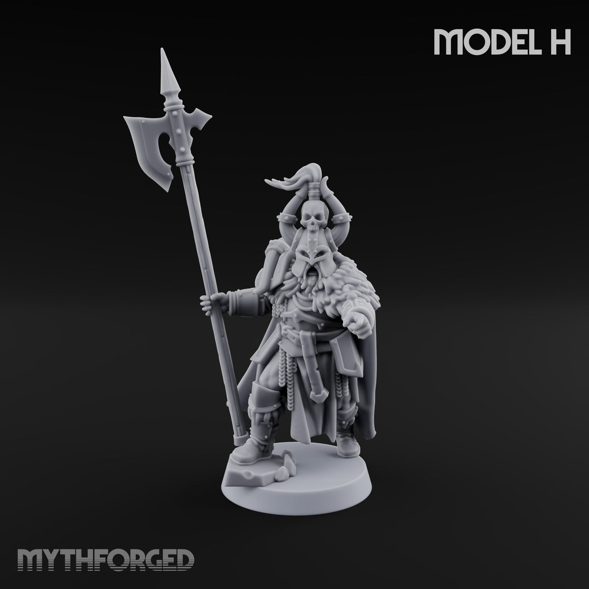 Shoulder to Shoulder, Halberds High Human Huscarl Halberdier H