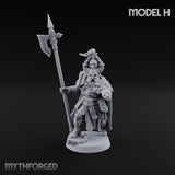 Shoulder to Shoulder, Halberds High Human Huscarl Halberdier H