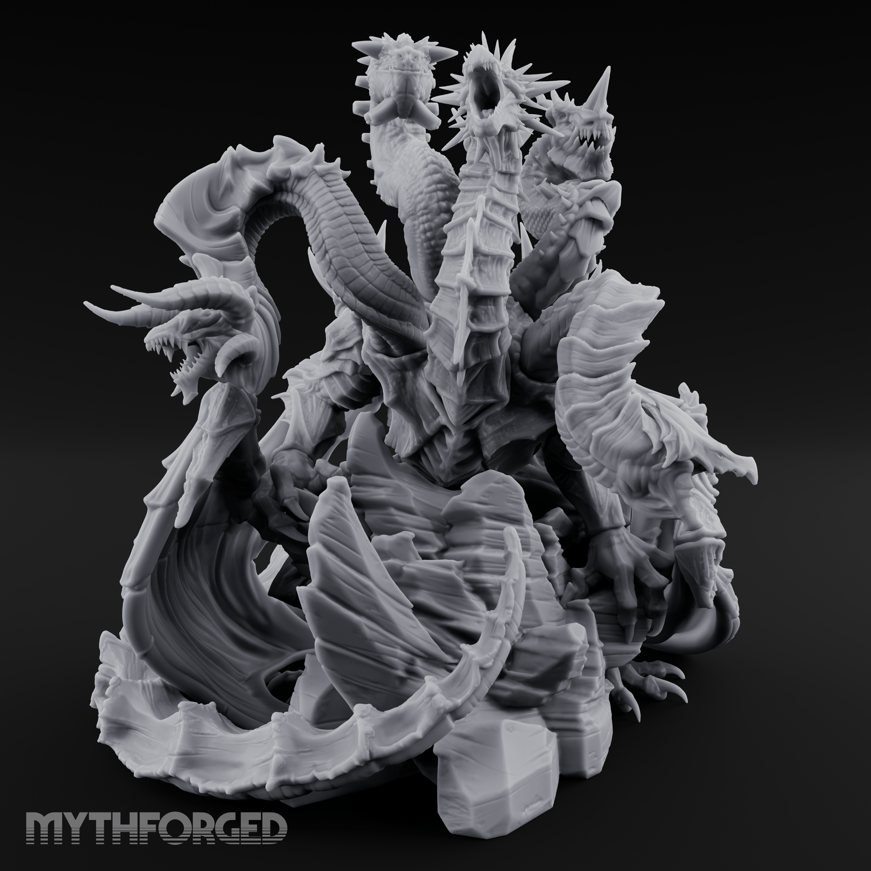 Heads Rising Skyward Tiamat