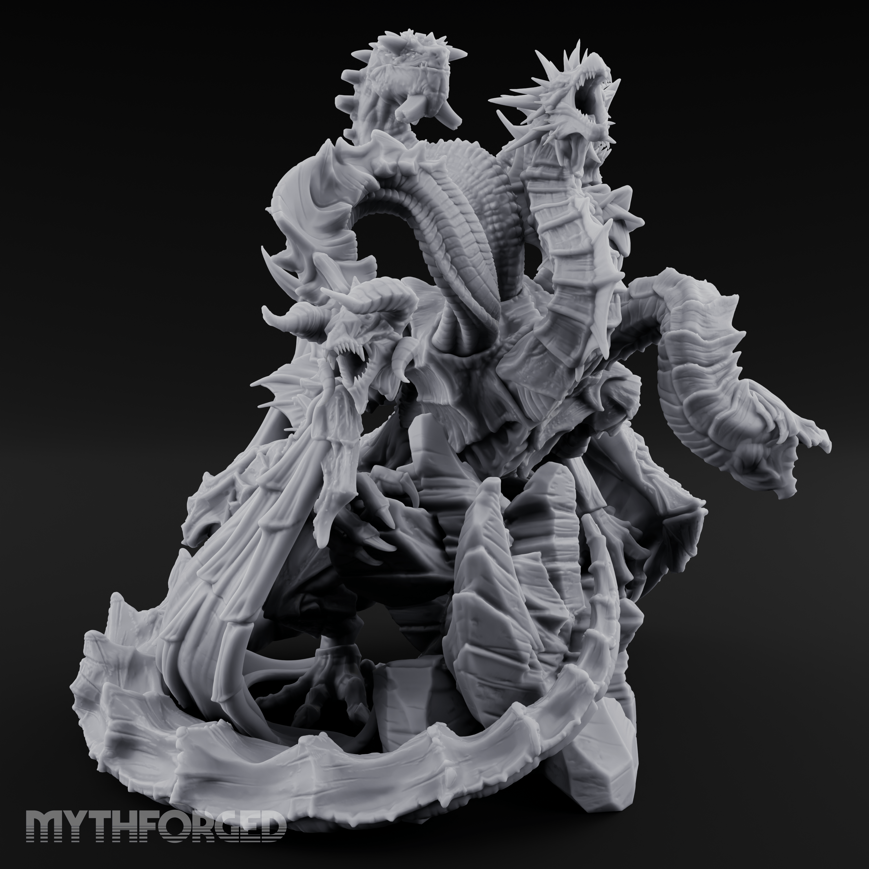 Heads Rising Skyward Tiamat