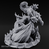 Heads Rising Skyward Tiamat Miniature for Dungeons and Dragons, Pathfinder or other TTRPGs
