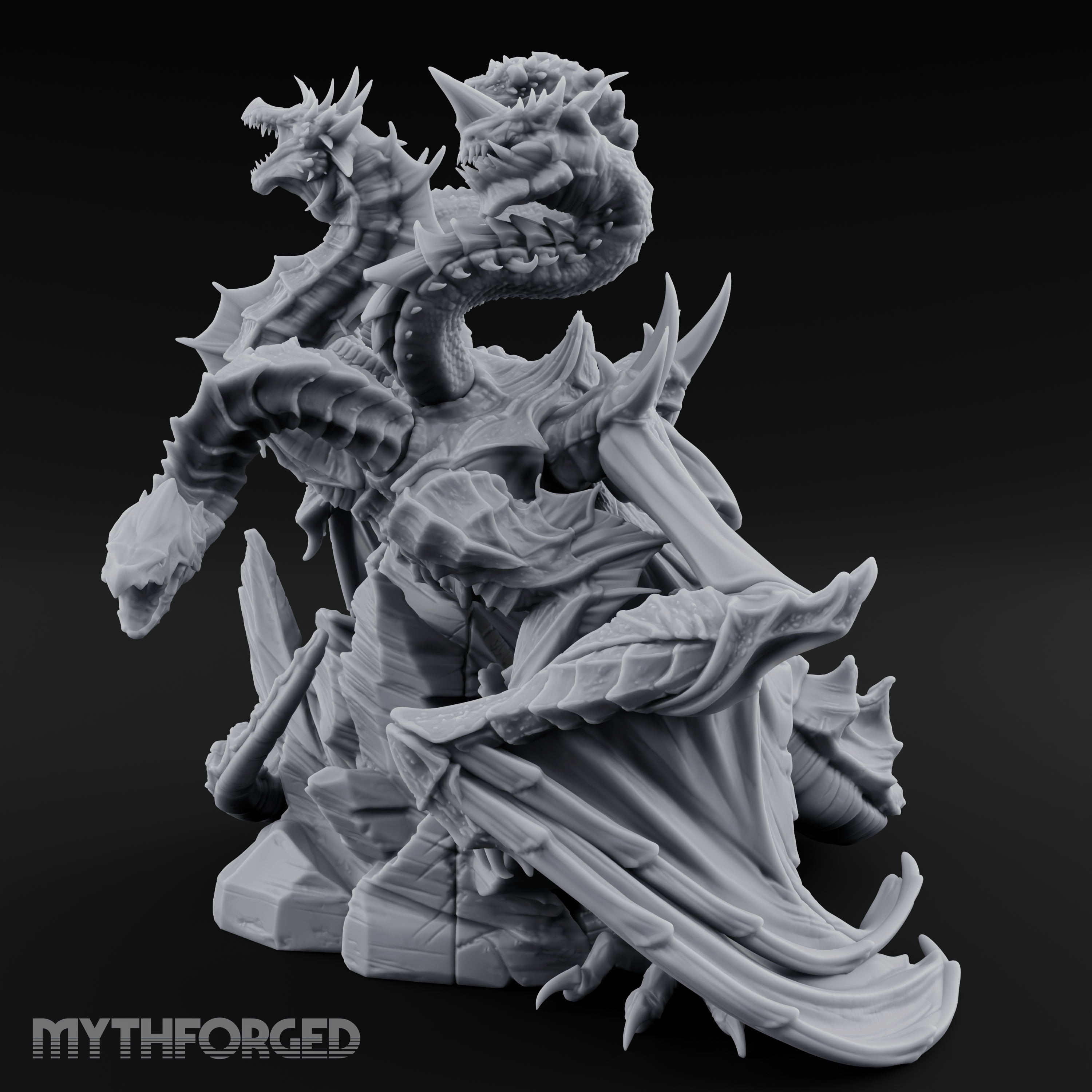 Heads Rising Skyward Tiamat