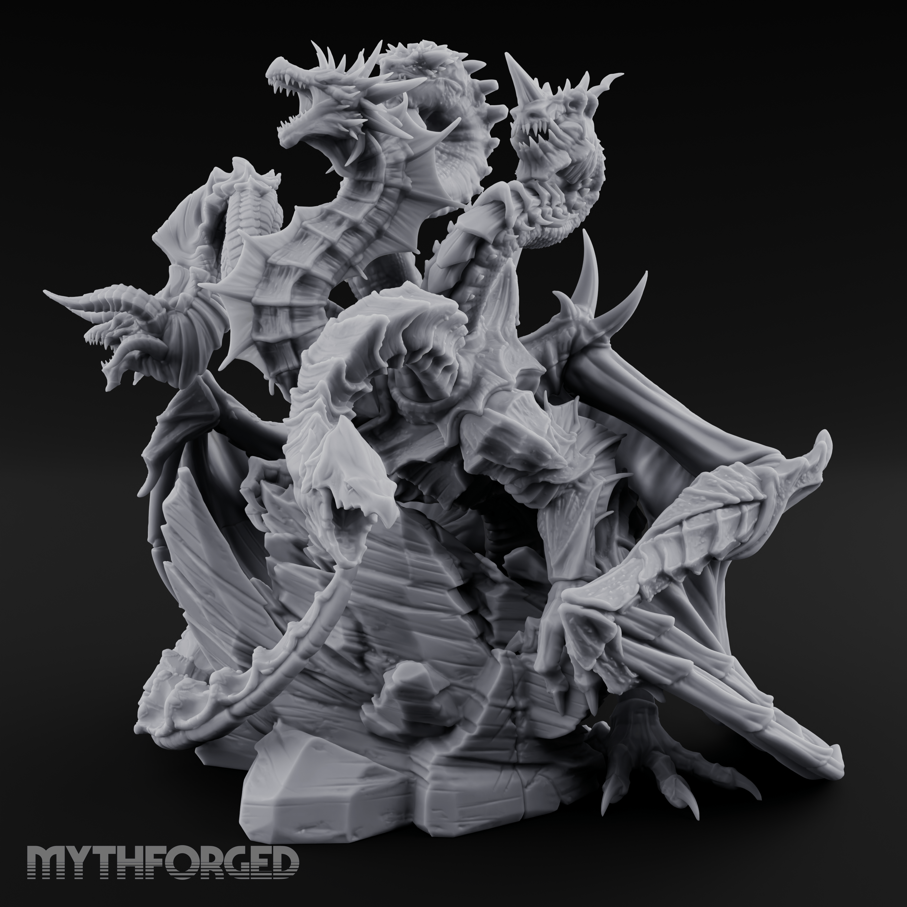 Heads Rising Skyward Tiamat