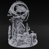 Awaking Nyarlathotep Miniature for Dungeons and Dragons, Pathfinder or other TTRPGs