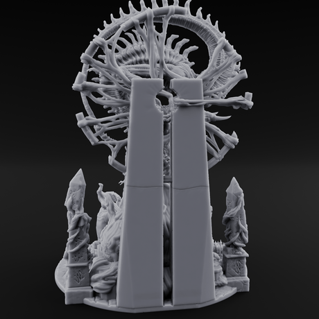 Awaking Nyarlathotep Miniature for Dungeons and Dragons, Pathfinder or other TTRPGs