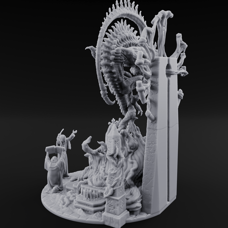 Awaking Nyarlathotep Miniature for Dungeons and Dragons, Pathfinder or other TTRPGs