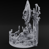 Awaking Nyarlathotep Miniature for Dungeons and Dragons, Pathfinder or other TTRPGs