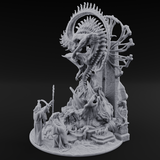 Awaking Nyarlathotep Miniature for Dungeons and Dragons, Pathfinder or other TTRPGs