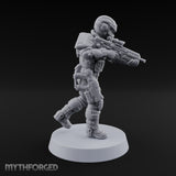 Badge Heavy, Patience Thin Human Sci-Fi Police Officers — B