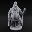 Belly Full Of Gold Ogre King Miniature for Dungeons and Dragons, Pathfinder or other TTRPGs