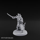 No Quarter Given Human Pirate Captain Miniature for Dungeons and Dragons, Pathfinder or other TTRPGs